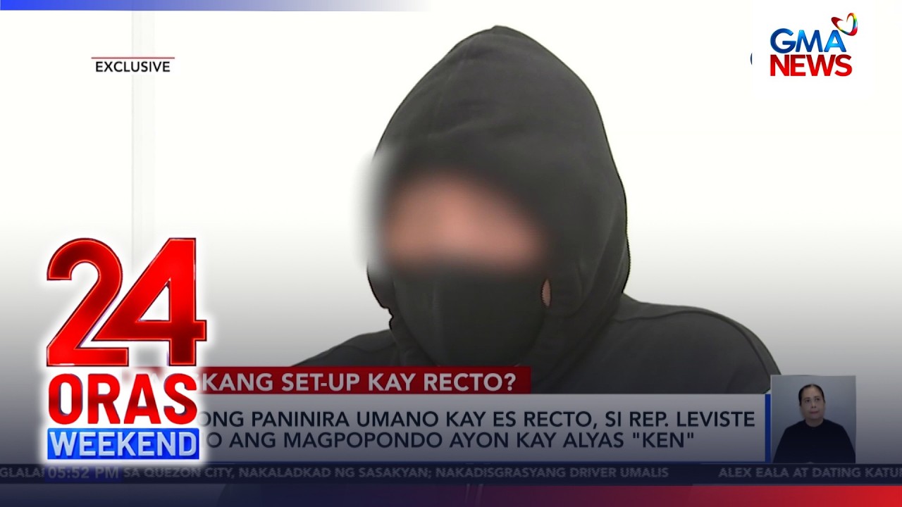 Ex-Rep. Jing Paras, kausap ng umano&rsquo;y bugaw para siraan si ES Recto | 24 Oras Weekend