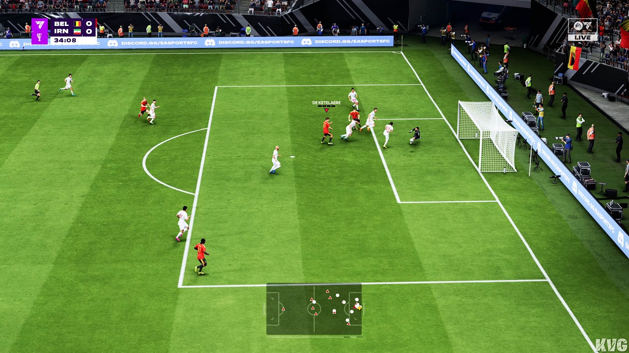 EA SPORTS FC 26 - Игра всего мира - Бельгия против Ирана - Геймплей (PS5 UHD) [4K60FPS]