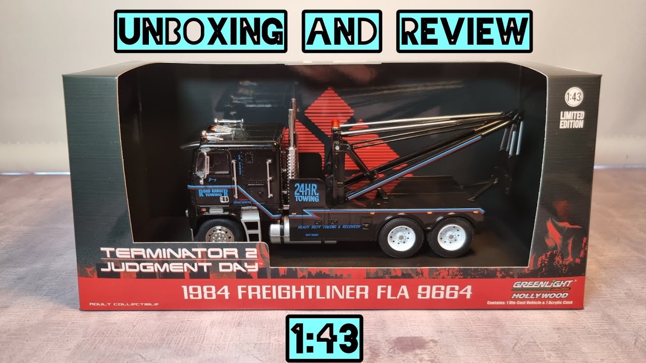 1984 Freightliner from Terminator 2 by Greenlight. Unboxing and Review 