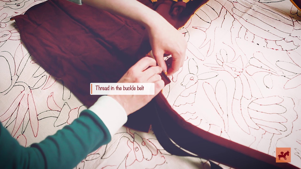 GIRASOL MySol: How to thread in the buckle belt - English tutorial