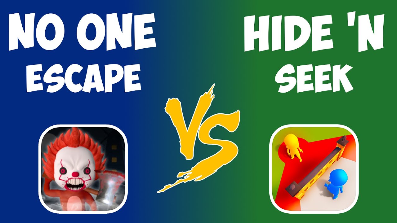 Hide 'N Seek vs. No One Escape | Which Is The Better Game? | Part 16