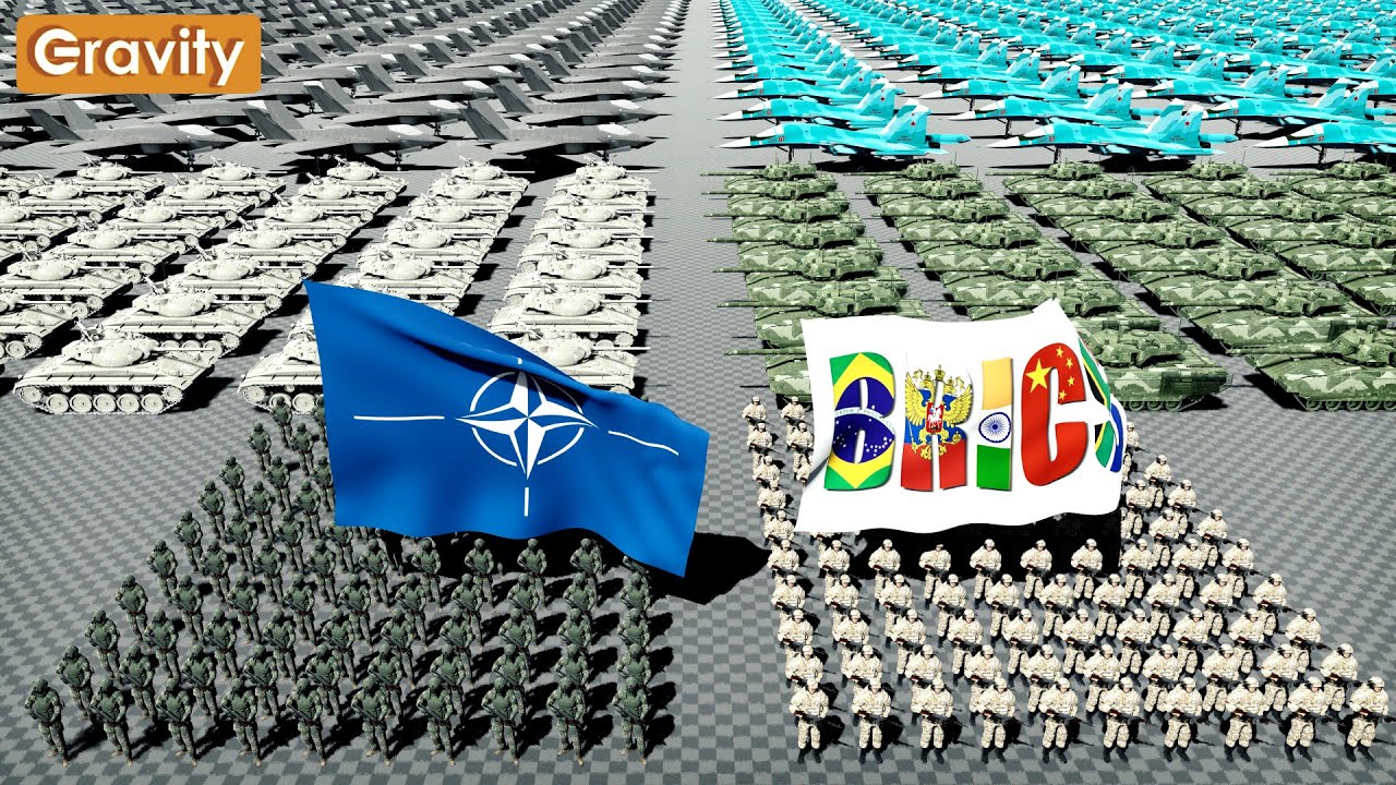 NATO vs BRICS Military Power 2024