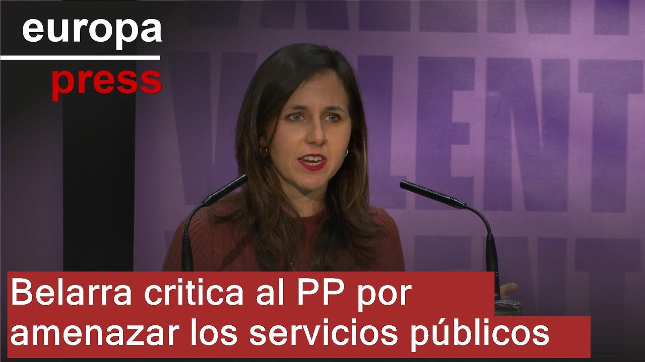 Belarra avisa de que la 