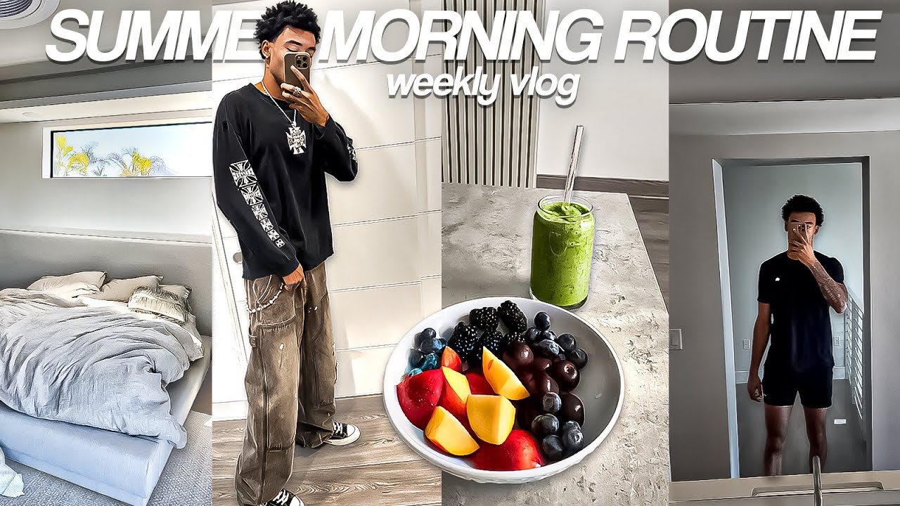 7AM *SUMMER* MORNING ROUTINE HEALTHY & PRODUCTIVE