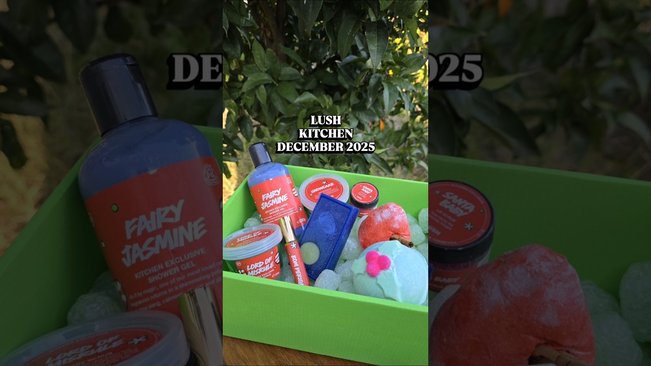 LUSH KITCHEN BOX DECEMBER 2025 unboxing!