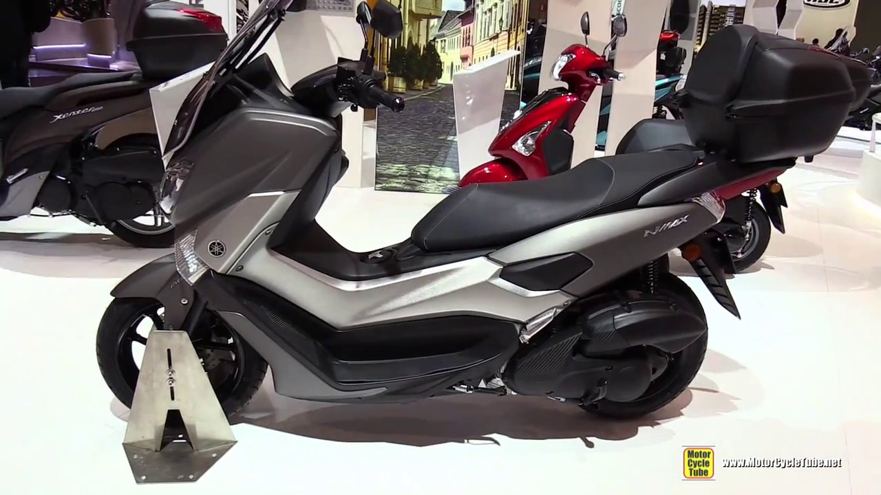 2017 Yamaha NMax 125 Scooter - Walkaround - 2016 EICMA Milan