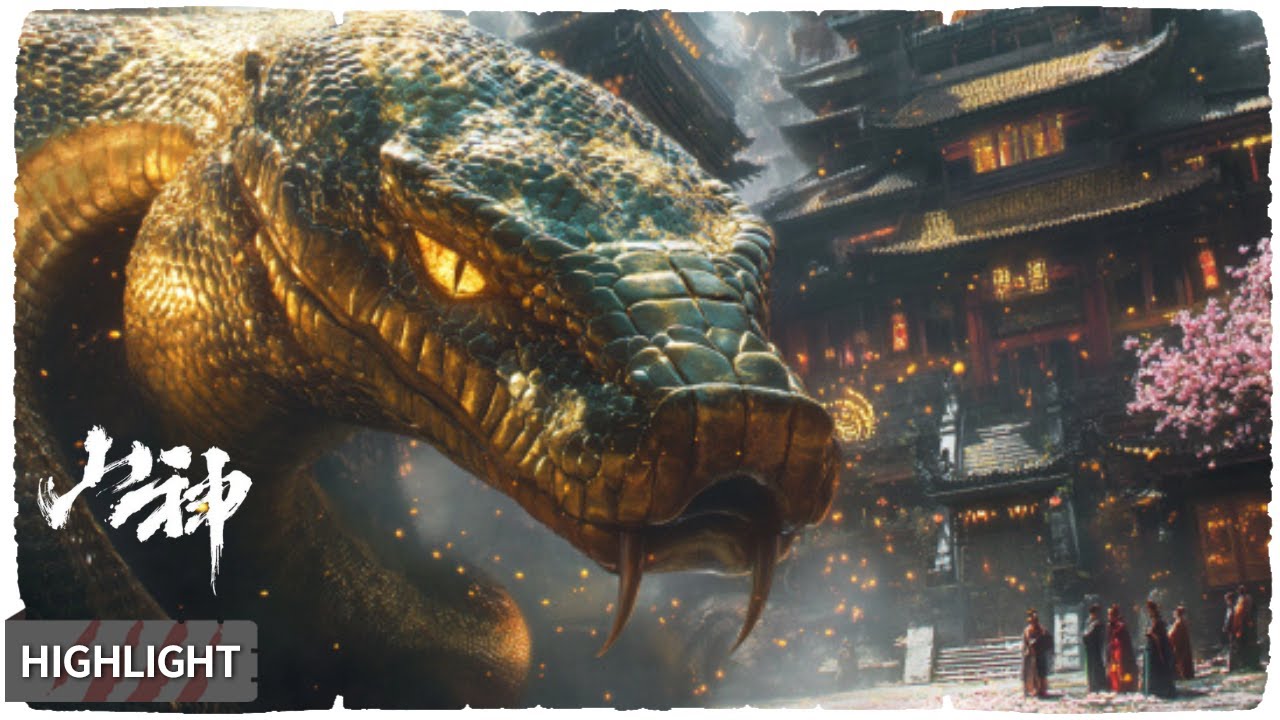 4K Highlight “山神” 巨蟒来袭护佑百姓动作 / 悬疑《山神 / The God of the Mountain》王旭 / 王洪千