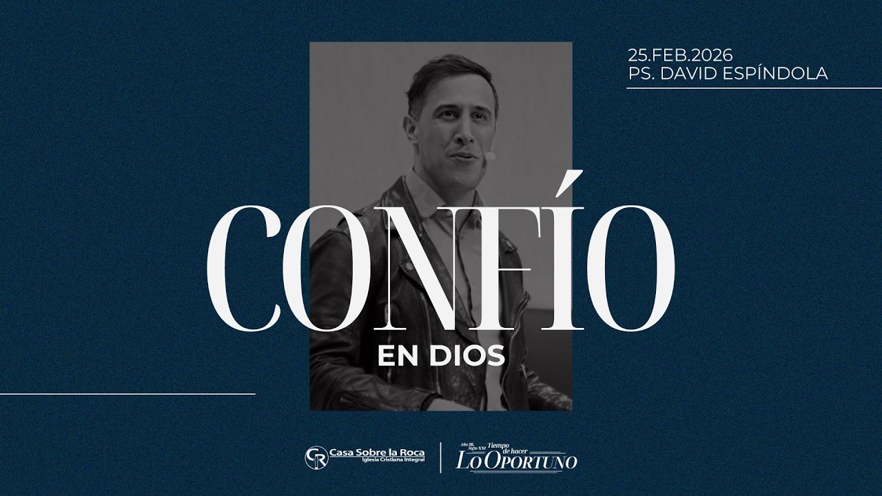 🔴 EN VIVO | Servicio mitad de semana - Ps. David Espíndola | 25 febrero 2026