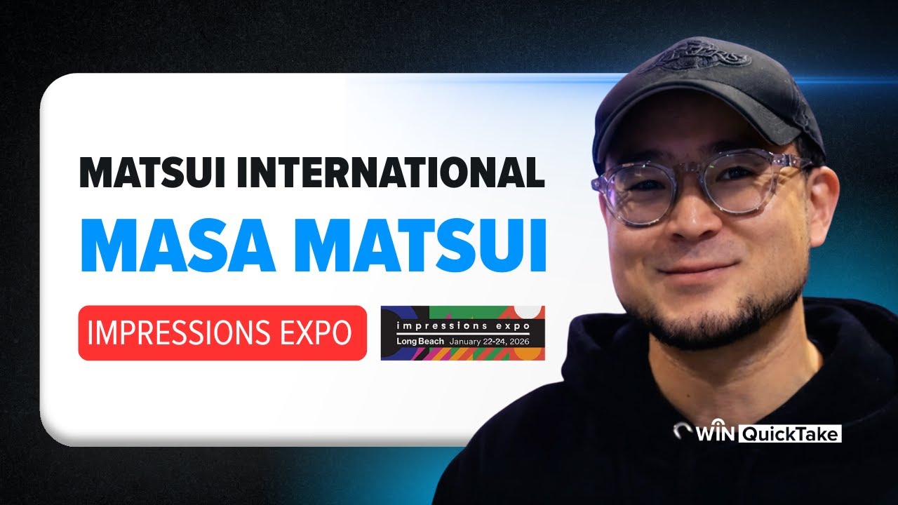 Inside Innovation with Masa Matsui at Impressions Expo