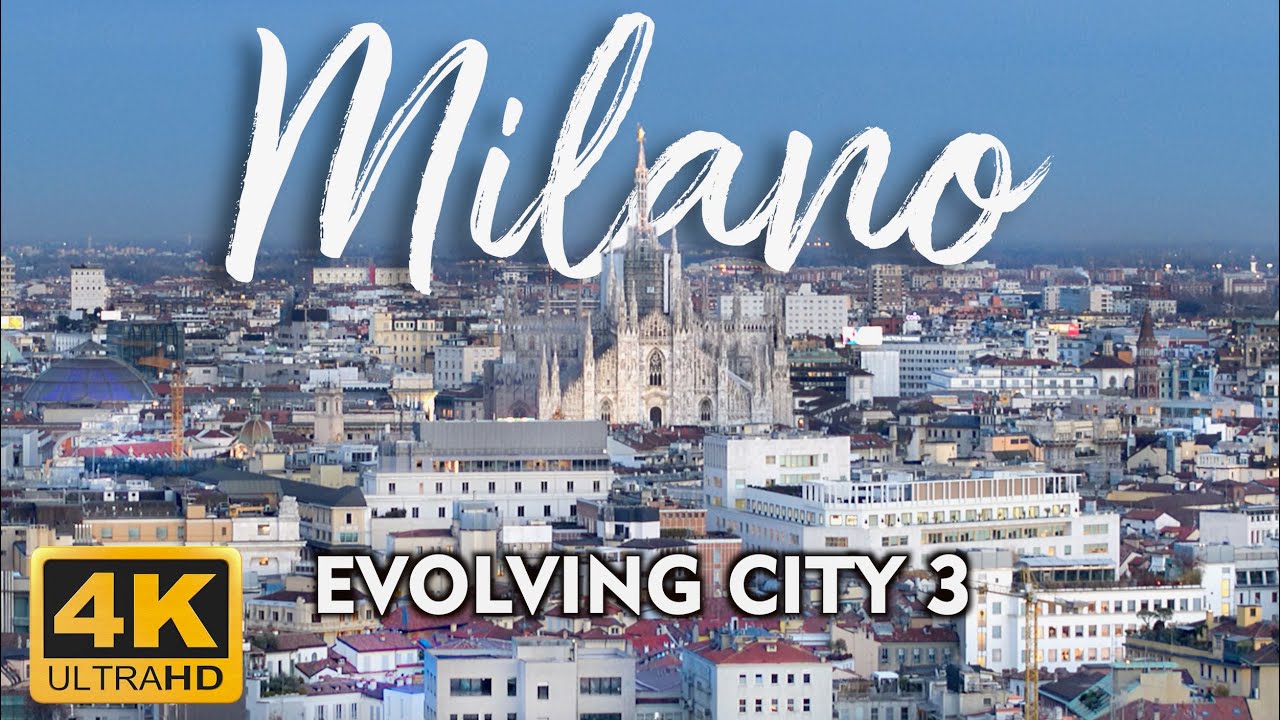 Milan An Evolving City 3 | 4K drone footage of Milano Skyline in Italy