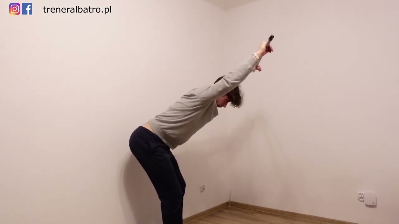 WZNOSY KIJA  ĆWICZENIE NA PROSTE PLECY