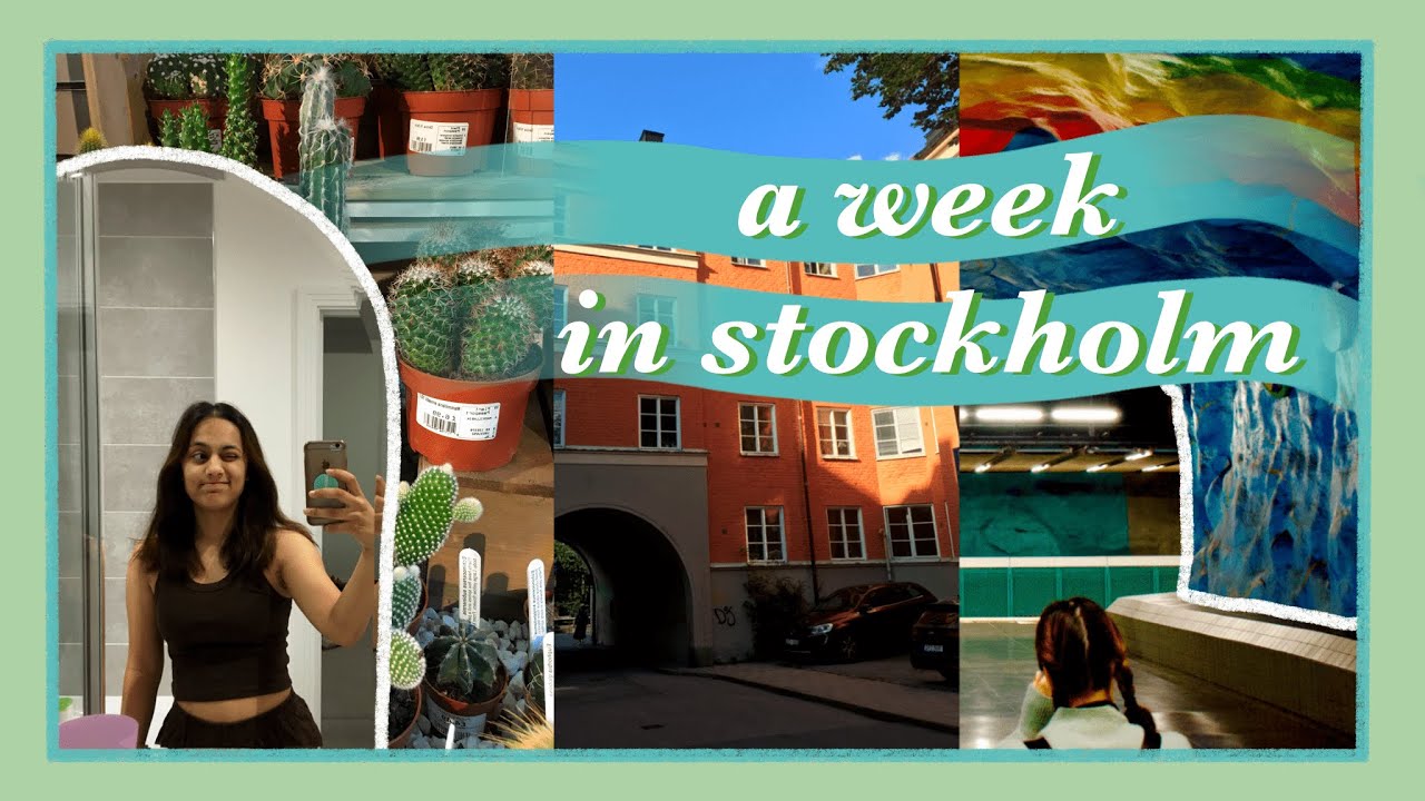 my first week in sweden // vlog 1