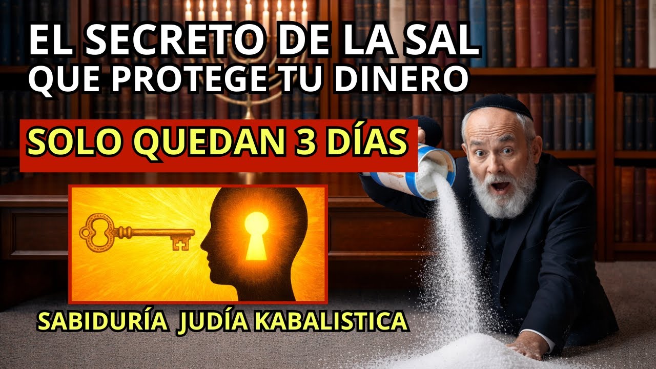 🔴 Rabino Millonario: El Ritual Diario Con Sal Que Protege Tus Ingresos