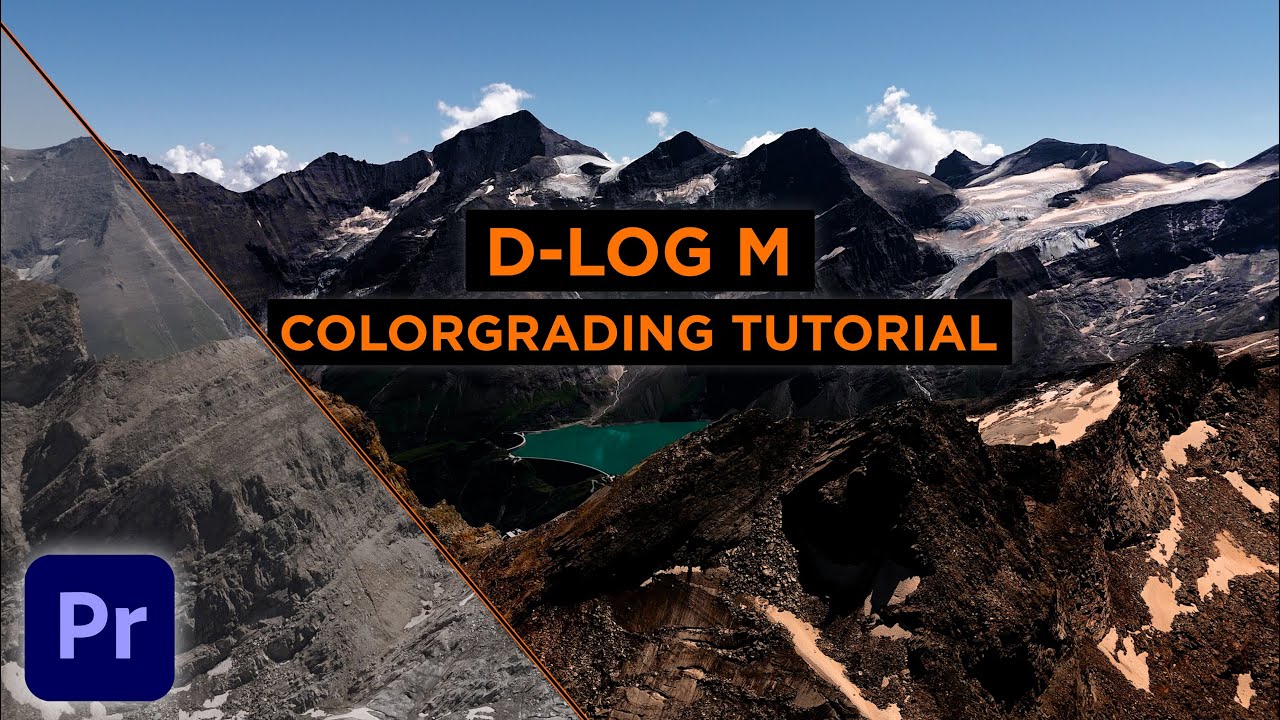 Цветокоррекция D-Log M — ЭТО ПРОСТО | Учебное пособие по Premiere Pro