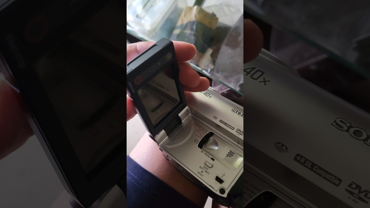 Sony Handycam 200x ,Quick look|Old sony Handycam||Review