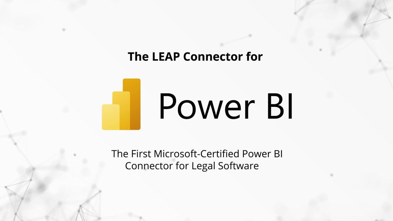 LEAP Connector for Microsoft Power BI