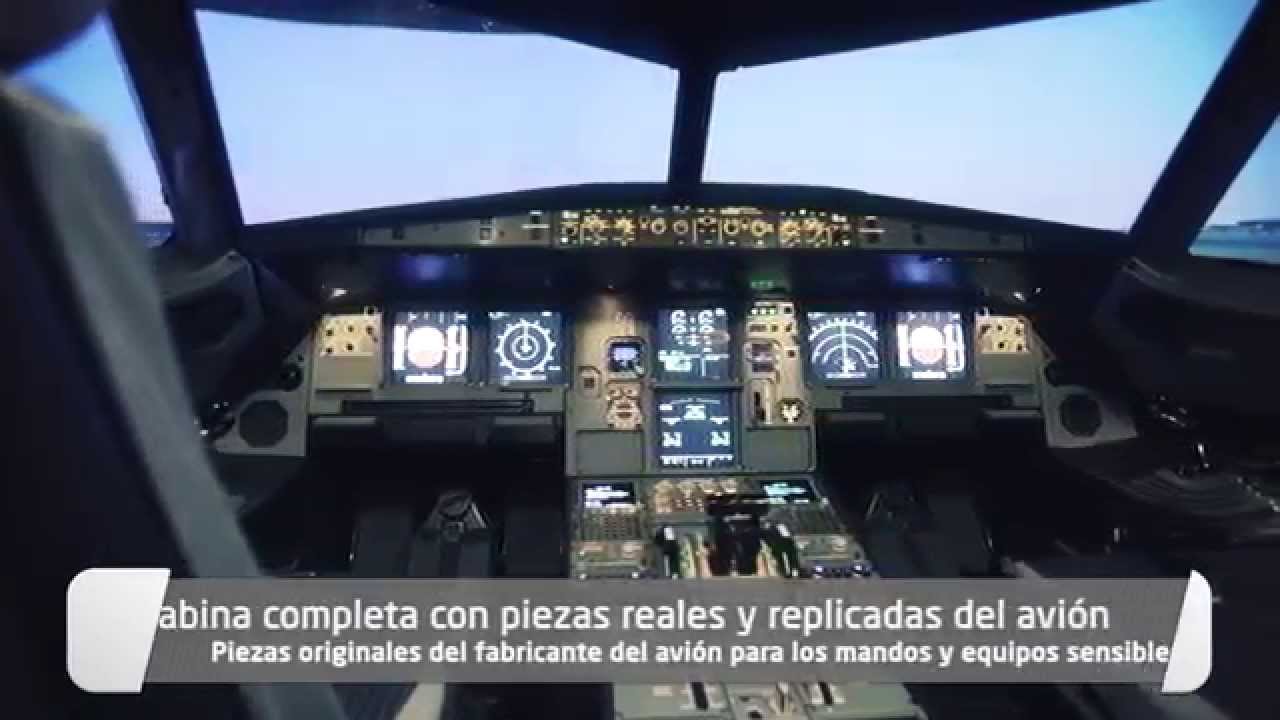 Simulador de Airbus 320 Nivel D