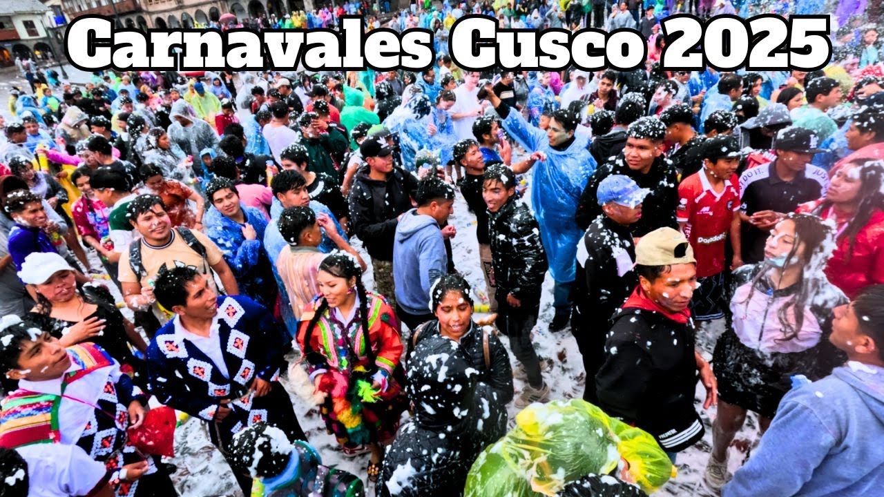 ASÍ SON LOS CARNAVALES EN CUSCO / Remate 2025