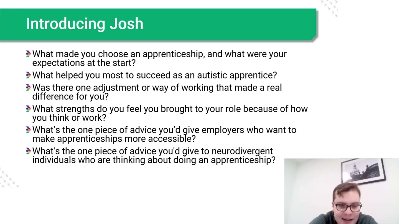 Our Apprenticeship Ambassador Discusses Accessible Apprenticeships