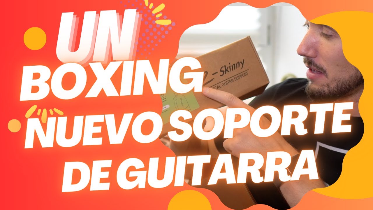 Soporte COREANO para guitarra - UNBOXING 🤯