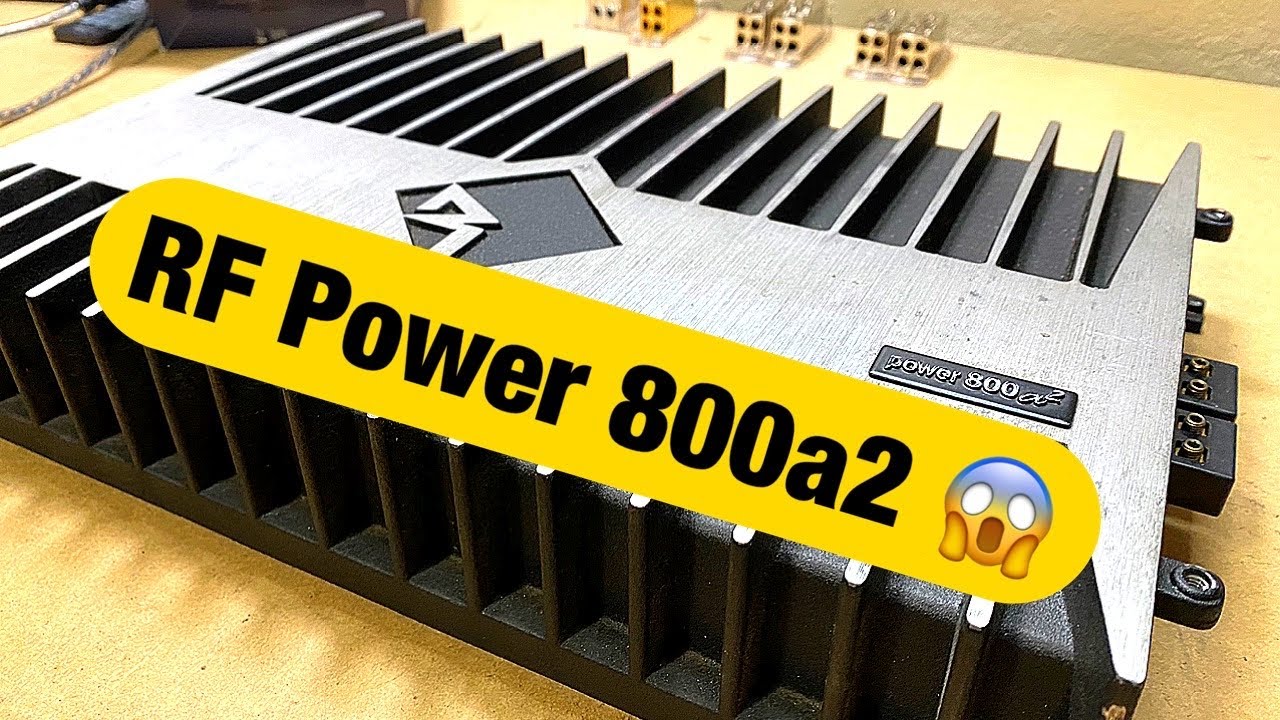 Rockford Fosgate Power 800a2 Amp Dyno (Old School Power Series For The Win??)