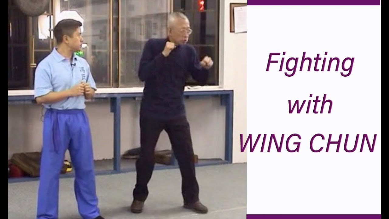 Fighting using WING CHUN - Chu Shong Tin