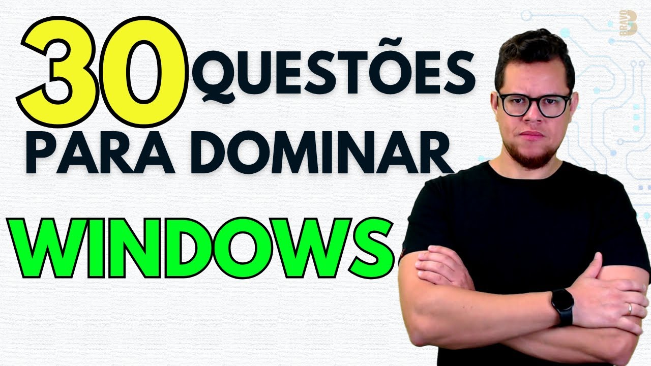 30 Questões de Informática para Concursos Mais Cobradas