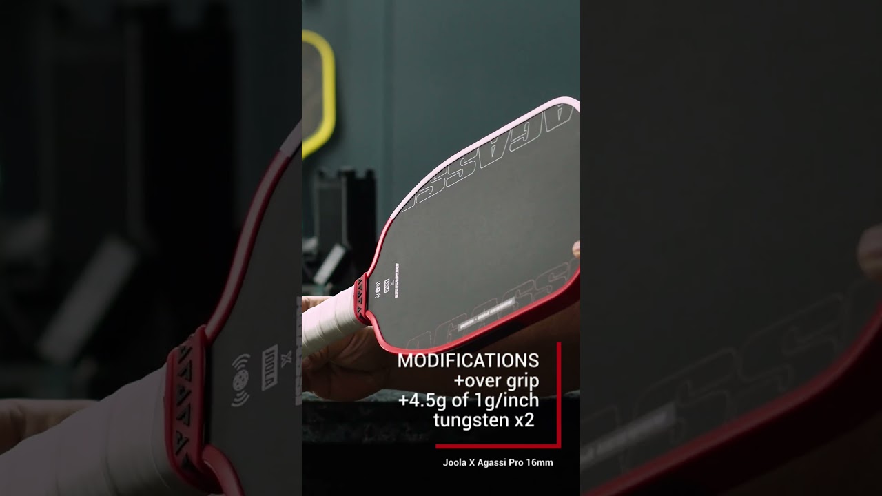 Quick look at the Joola Agassi Pro 16mm  #pickleball #joola #joolapickleball