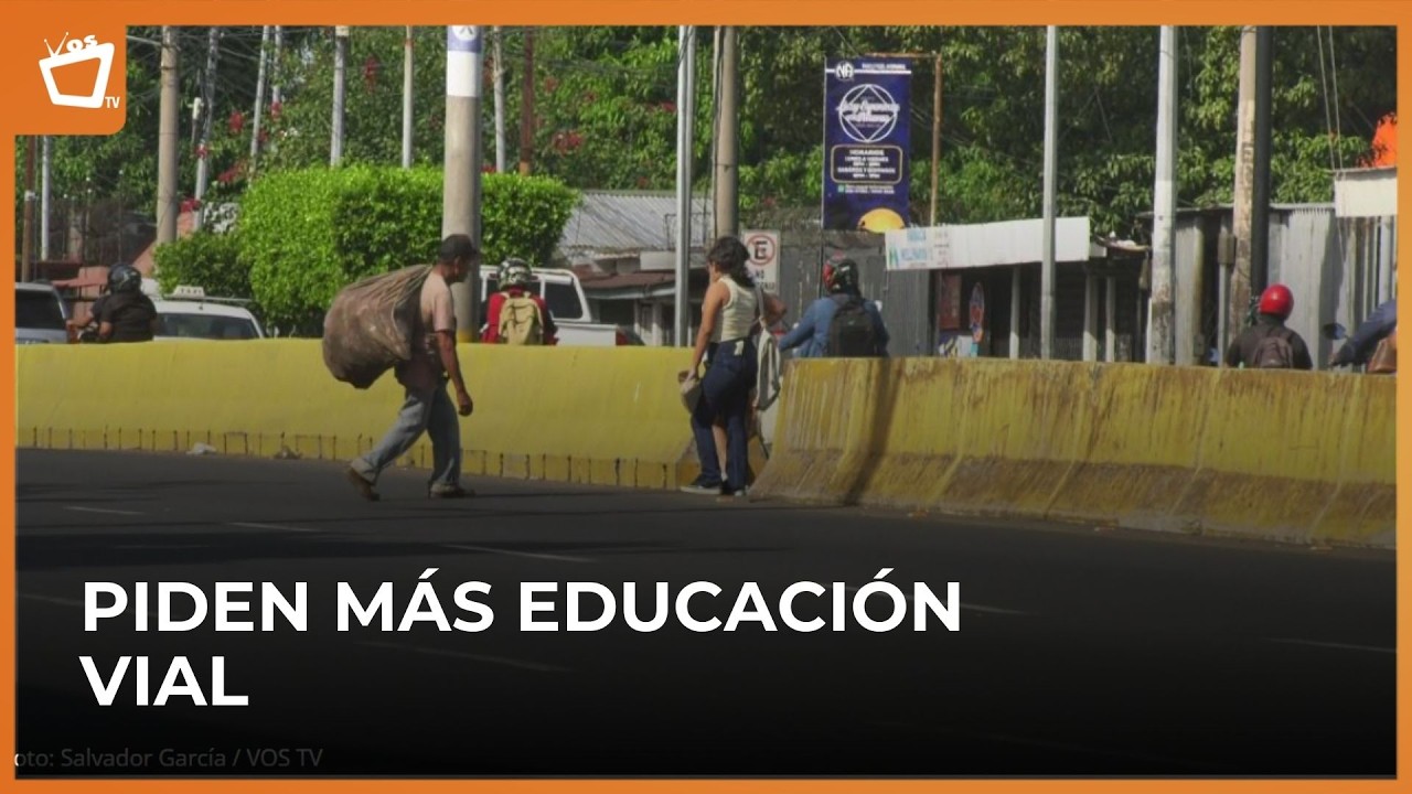 La imprudencia peatonal no implica cárcel en Nicaragua