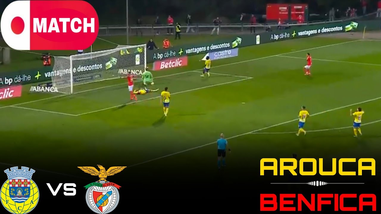 ПРЯМОЙ ЭФИР: Арока - Бенфика прямая трансляция / матч португальской Премьер-лиги - 2026 г.