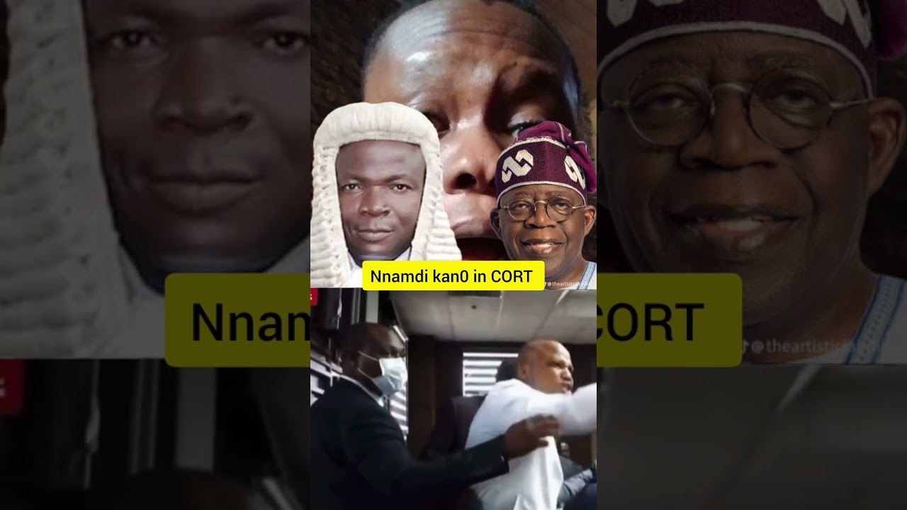 Nnamdi kan0 in cort challenge justice omotosho #viralvideo #trending #skit 