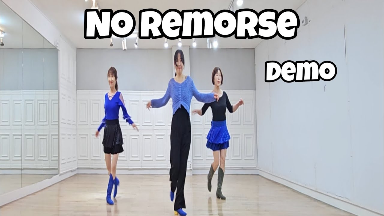 No Remorse - Line Dance (Demo)/ Intermediate/ Simon Ward/ Niels Poulsen