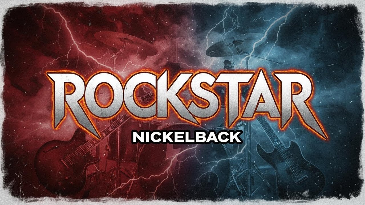 Nickelback - Rockstar (Lyrics)