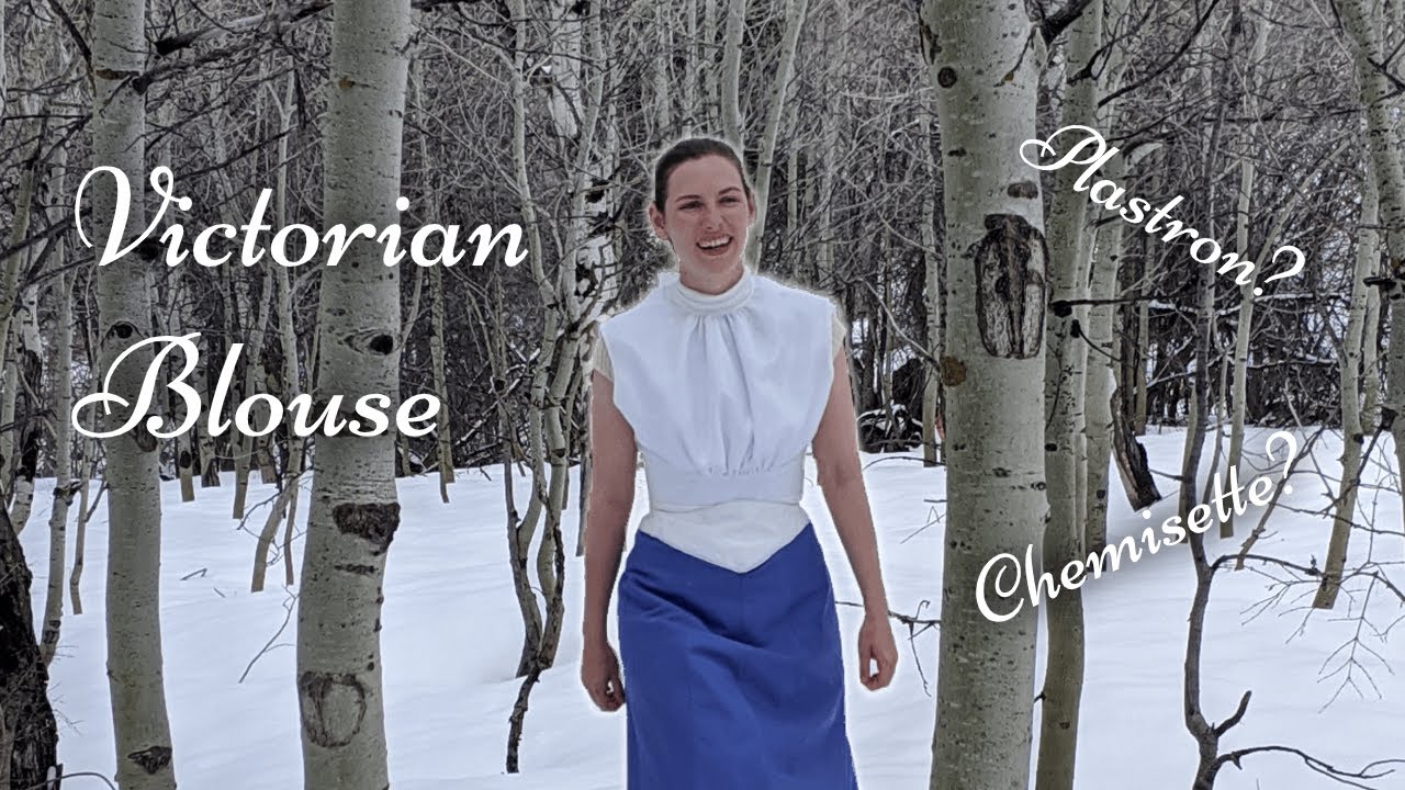 1890s Victorian Blouse (or Plastron? or maybe Chemisette?)