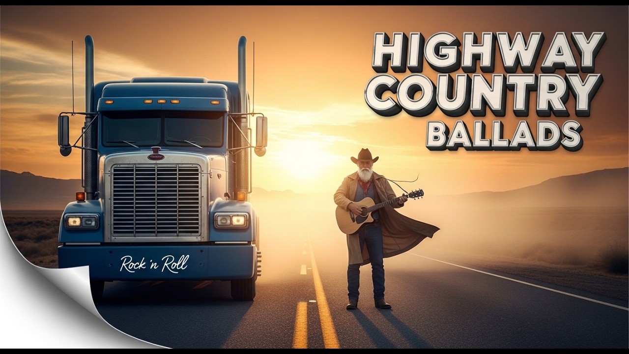 Country Truck Ballads | Trucker Country Music for Sunset & Night Drives #HighwayMood