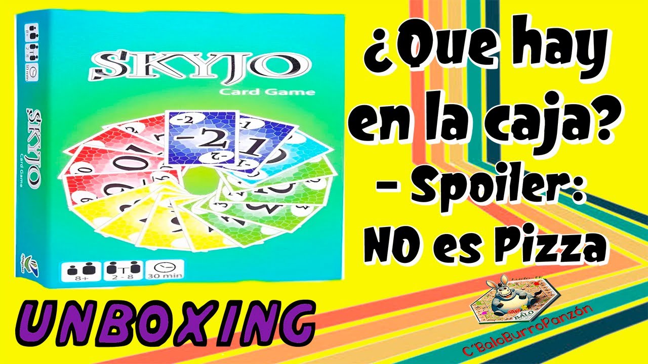 El caos numérico llegó a tu mesa SKYJO. diversión sencilla pero brutalmente competitiva 😎| UnBoxing