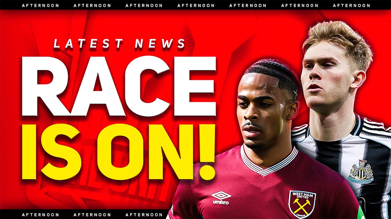 Hall TRANSFER Race Begins! Spurs want Summerville! Man United Transfer News
