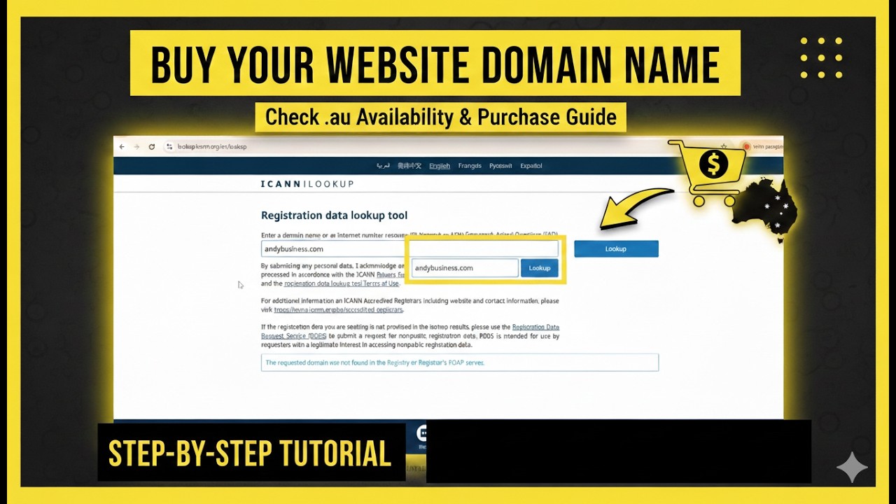 Don't Let Your Web Dev Own Your Domain Name - Aussie Website Name Buying Tutorial