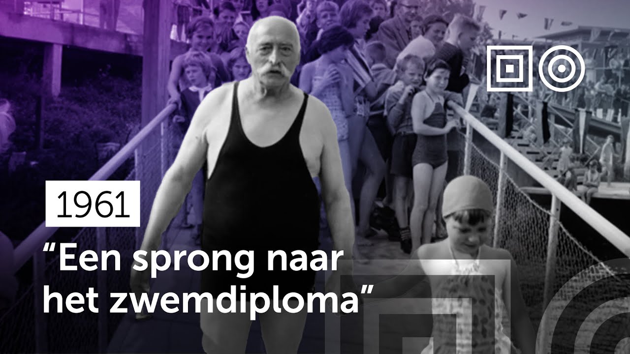 📽️ Diploma zwemmen in Medemblik #1961