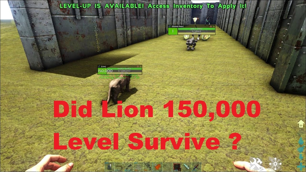Lion deathrun Ark survival evolved, Lion deathrun with all base creature ! Ark survival evolved