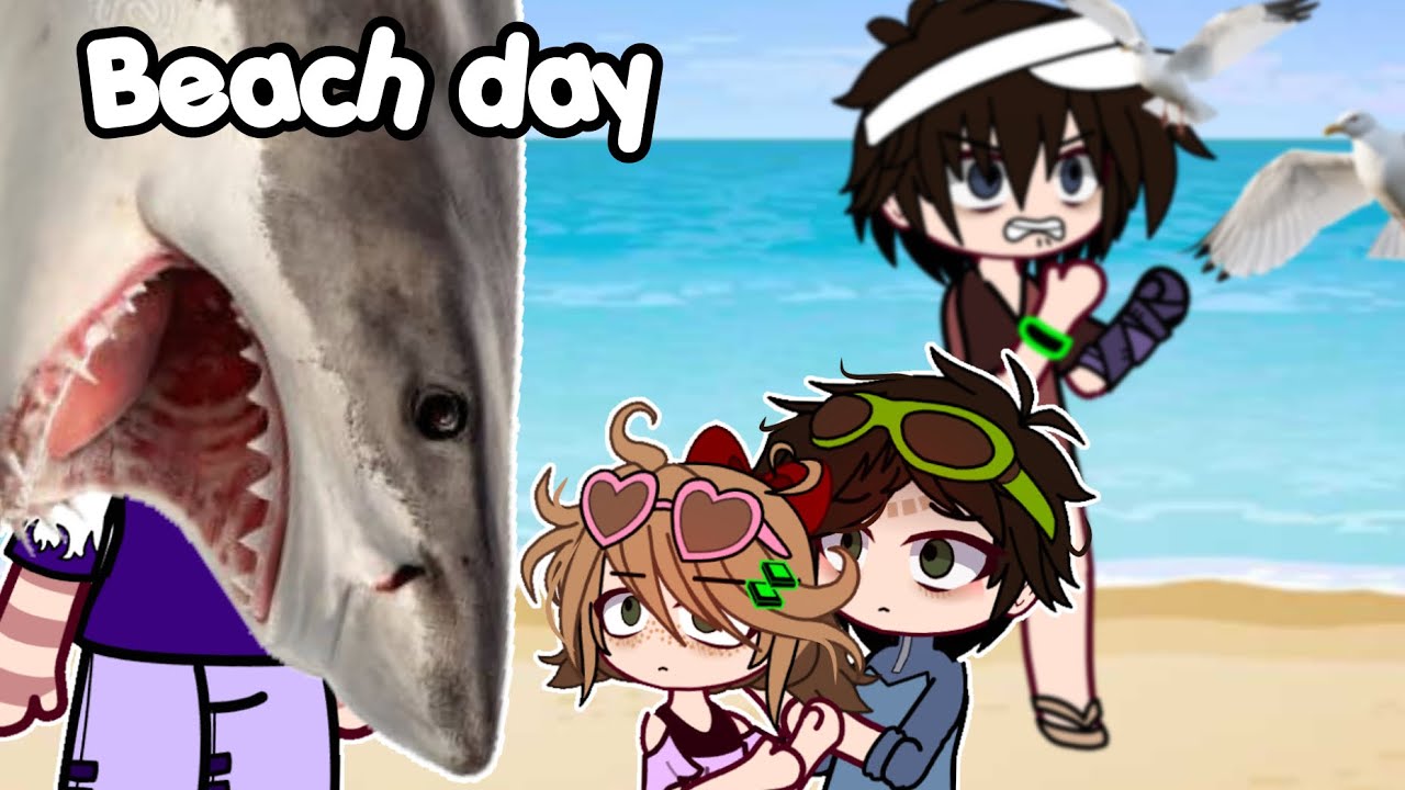 Afton family goes to the beach || Afton family || FNaF x Gacha