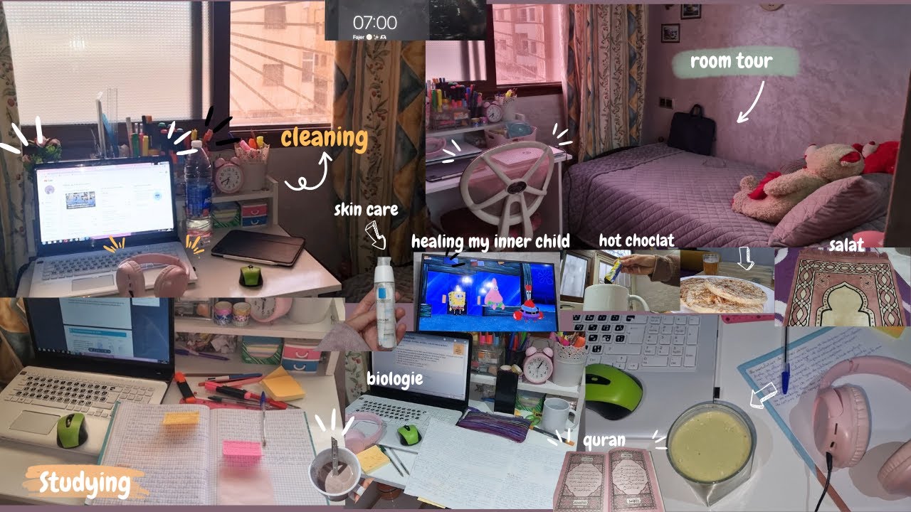 °●3 busy days with me🦋💕 + room tour🔮🛏 +praying fajeer🫀||🎈ثلاثة أيام معي+جولة في غرفتي ✨️