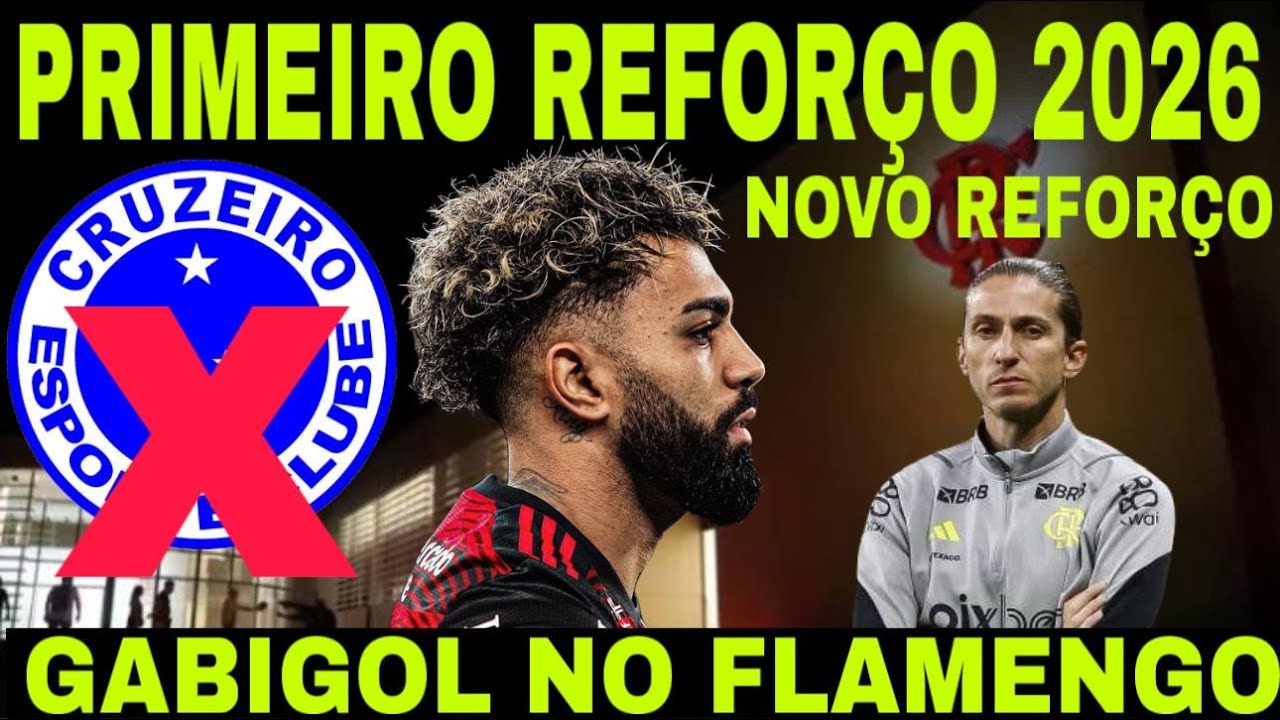 URGENTE! GABIGOL NO FLAMENGO PRIMEIRO  REFOR&Ccedil;O PRA 2027 #flamengo