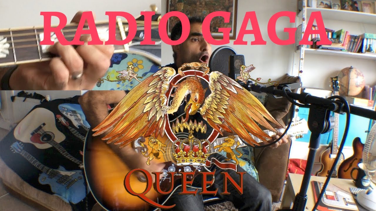 ♫ Radio Gaga Queen (Acoustic Cover) ♫ - with guitar chords