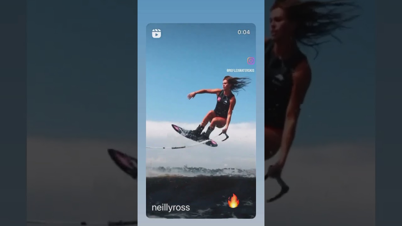 Defying Gravity - Trick Skiing with Neilly Ross and Reflex #waterskiing