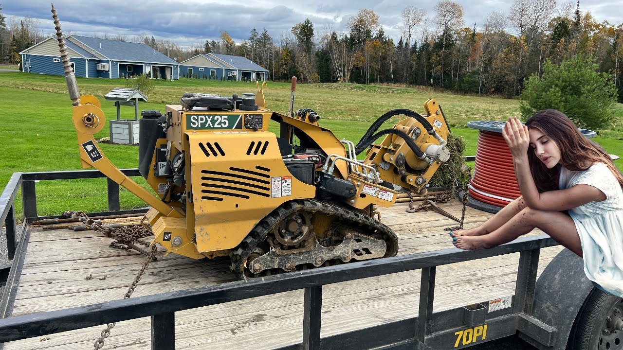 Burying Conduit for Spectrum