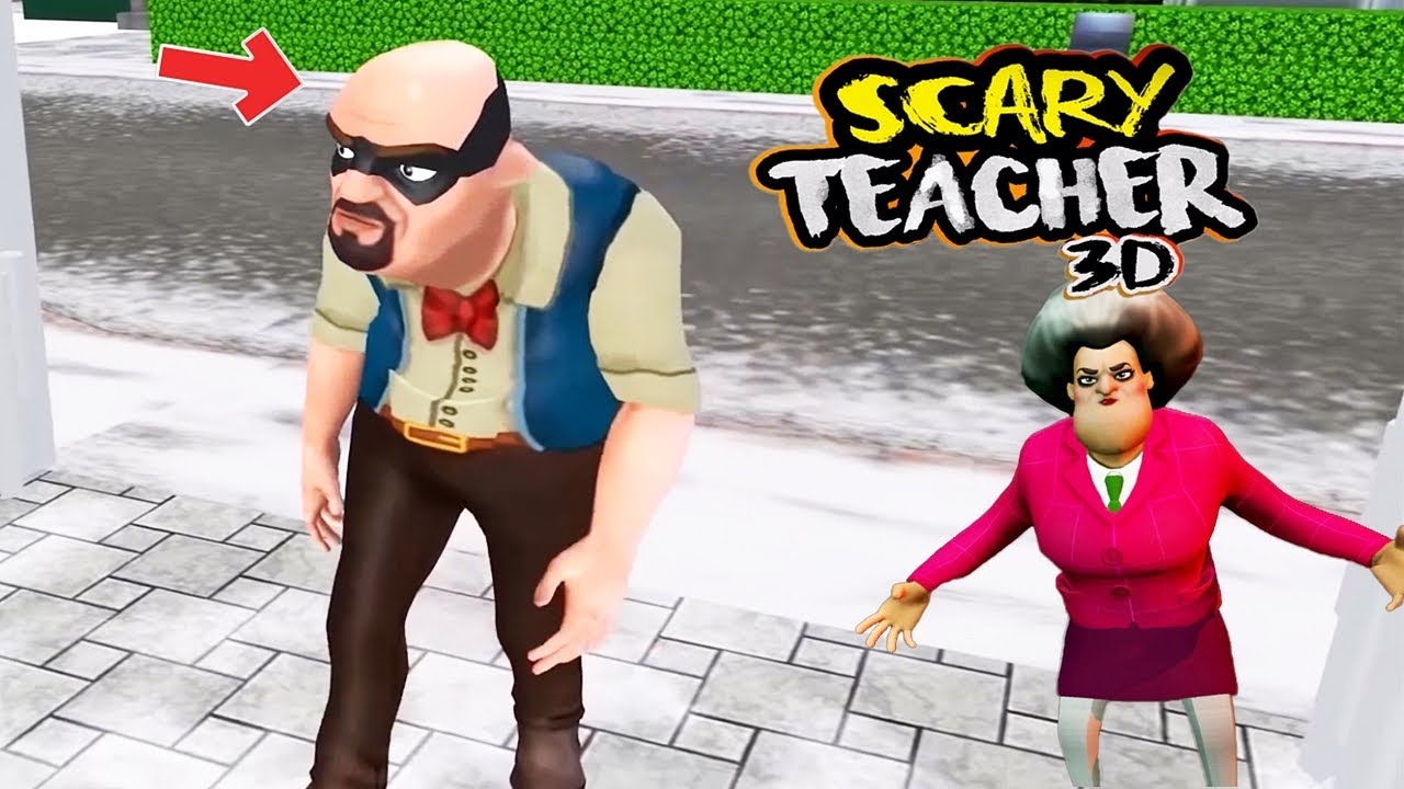 SCARY TEACHERIN SEVGİLİSİ GRANDPA HIRSIZ OLDU PARALARI ÇALDI