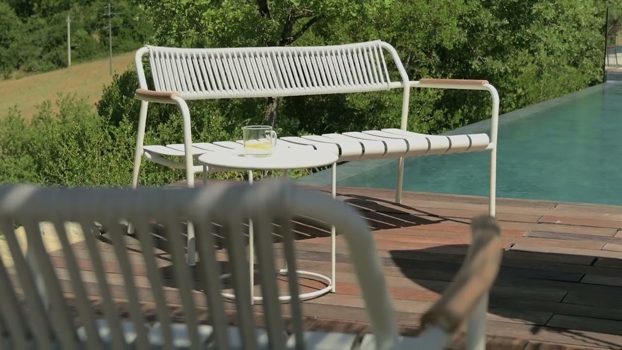 Nueva Colección Garden en Aluminio y Respaldo de Cuerda «Risplendente».