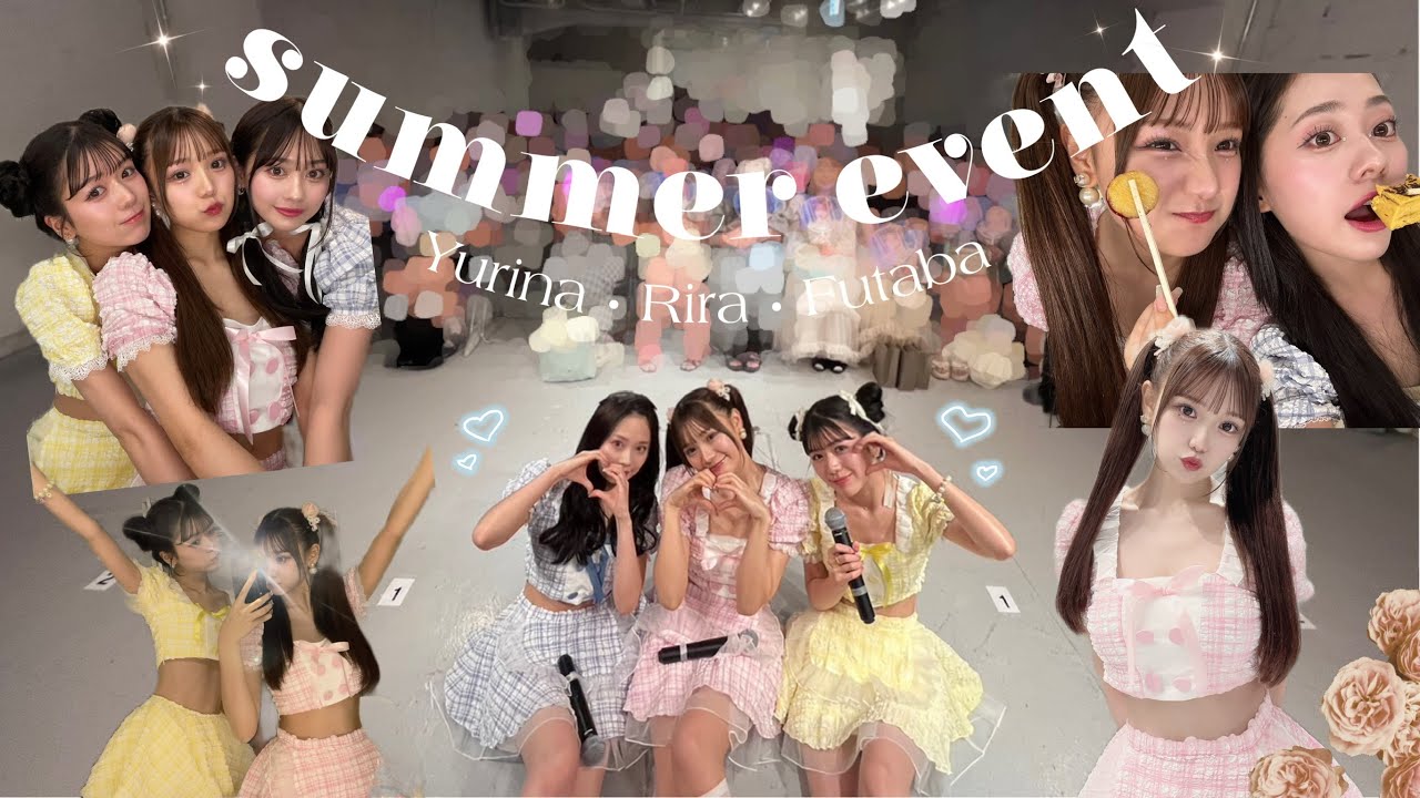 summer eventの日のメイク🩵