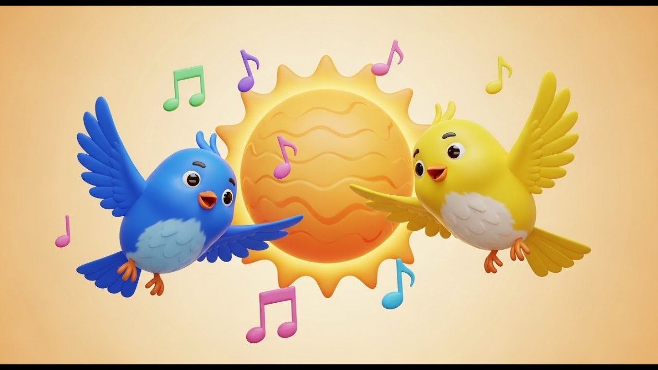 Happy Sun Wake Up | Cheerful Morning Song for Kids | Toddler Sing Along